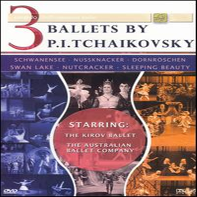 Ű : ߷ ' ȣ', 'ڴ  ̳', 'ȣα ; (Tchaikovsky : Three Ballets 'Swan Lake', 'Sleeping Beauty', 'The Nutcracker') (ڵ1)(3DVD) - Kirov Ballet