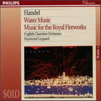 헨델 : 수상 음악, 왕궁의 불꽃놀이 (Handel : Water Music, Music for the Royal Fireworks) - Raymond Leppard
