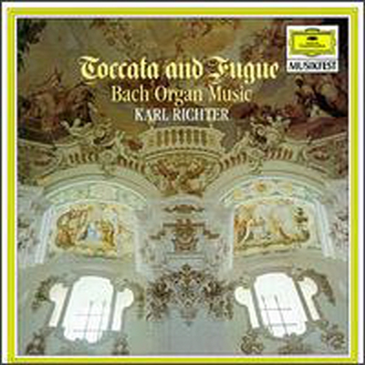 바흐 : 토카타와 푸가 - 오르간 작품집 (Bach : Toccata & Fugue - Organ Music)(CD) - Karl Richter