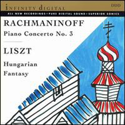 帶ϳ: ǾƳ ְ 3, Ʈ: 밡 ȯ (Rachmaninoff: Piano Concerto No. 3; Liszt: Hungarian Fantasy)(CD) - Alexander Titov