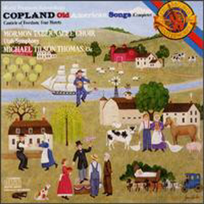 ÷: ̱ ο,  ,   Ʈ (Copland: Old American Songs, Canticle Of Freedom, Four Motets)(CD) - Copland