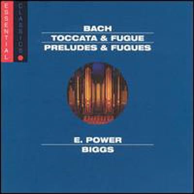 : īŸ Ǫ, ְ Ǫ (Bach: Toccata & Fugue, Preludes & Fugues)(CD) - Edward Power Biggs
