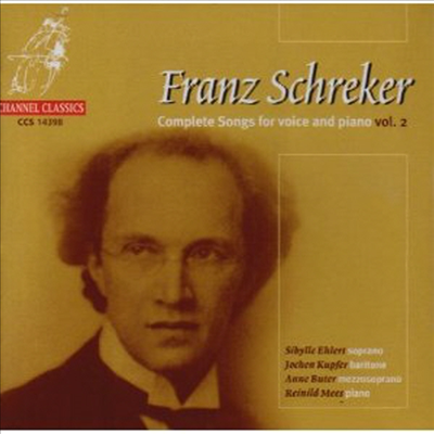 Franz Schreker : Complete Songs for Voice & Piano 2 (CD) -  ְ