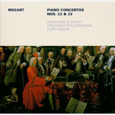 Ʈ: ǾƳ ְ 22, 23 (Mozart: Piano Concertos Nos.22 & 23)(CD) - Annerose Schmidt