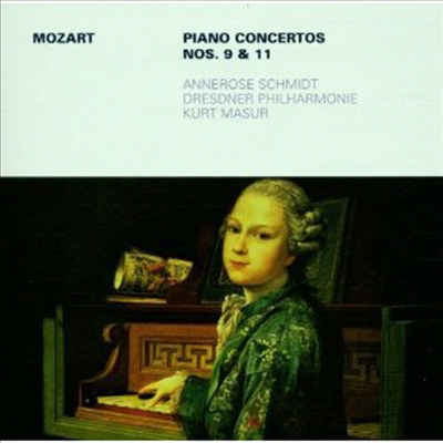 Ʈ: ǾƳ ְ 9, 11 (Mozart: Piano Concertos Nos.9 & 11) - Annerose Schmidt