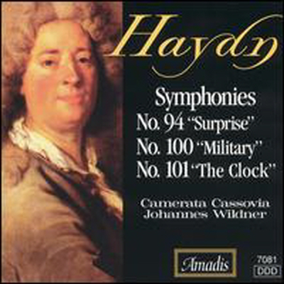 ̵:  94 '', 100 '', 101 'ð' (Haydn: Symphonies No.94 'Surprise', No.100 'Military', No.101 'The Clock') - Johannes Wildner