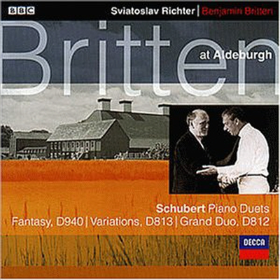 Ʈ : ȯŸ, ǾƳ ְ, ׷  (Schubert : Fantasy D.940, Variations In A D.813, Grand Duo D.812 - Britten At Aldeburgh Vol. 5)(CD) - Sviatoslav Richter