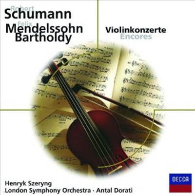 슈만,멘델스존: 바이올린 협주곡 (Schumann, Meldelssohn: Violin Concertos)(CD) - Henryk Szeryng