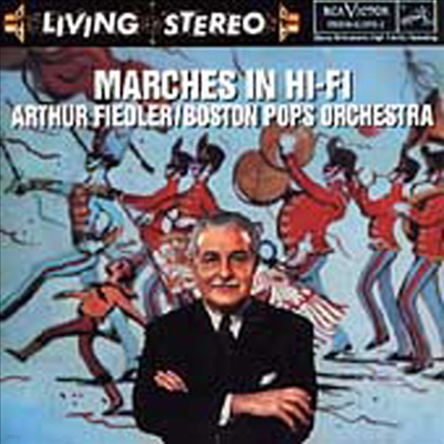 Ƽ ǵ鷯 -    (Arthur Fiedler - Marches in Hi-Fi)(CD) - Arthur Fiedler