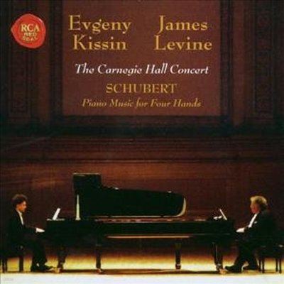 īױ Ȧ  Ȳ - Ʈ :    ǾƳ ǰ (The Carnegie Hall Concert - Schubert : Piano Music For Four Hands) (2CD) - Evgeny Kissin