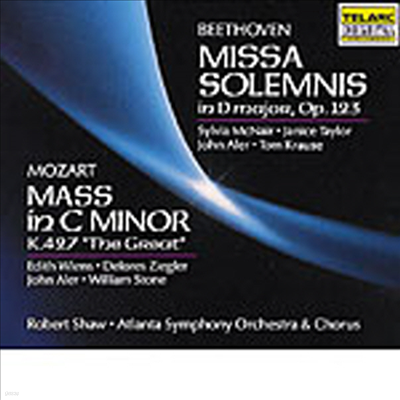 亥 : ̻, Ʈ :  ̻ (Beethoven : Missa solemnis Op.123, Mozart: Mass in C minor K.427) (2CD) - Robert Shaw