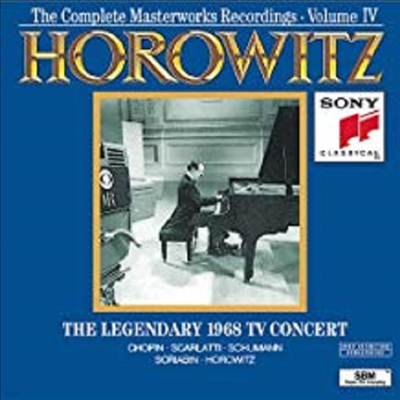 ȣκ - 1968 TV ܼƮ Ȳ ٹ (Viadimir Horowitz - The Legendary 1968 TV Concert)(CD) - Vladimir Horowitz