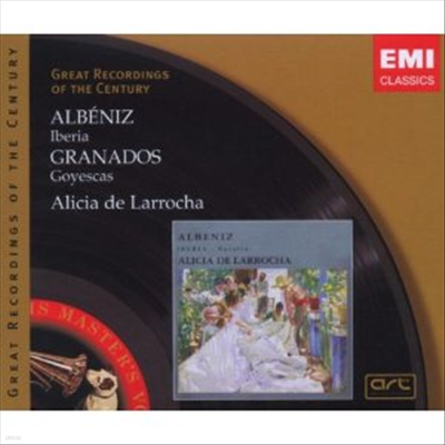 ˺: ̺, ׶뵵: ī (Albeniz: Iberia, Granados: Goyescas) (2CD) - Alicia De Larrocha