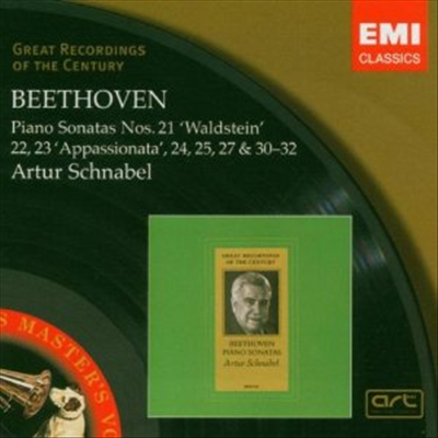 亥: ǾƳ ҳŸ 21-25,27,30-32 (Beethoven: Klaviersonaten Nrs.21-25,27,30-32) (2CD) - Artur Schnabel