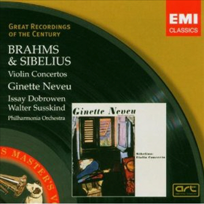 , ú콺: ̿ø ְ (Brahms, Sibelius: Violin Concertos) - Ginette Neveu