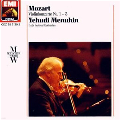 Ʈ: ̿ø ְ 1-3 (Mozart: Violinkonzert Nr.1-3) - Yehudi Menuhin