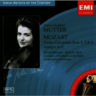모차르트: 바이올린 협주곡 1, 2 & 4번 (Mozart: Violinkonzerte Nrs.1, 2 & 4) - Anne-Sophie Mutter