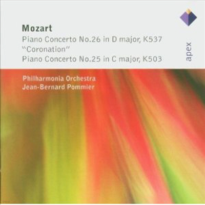 Piano Concertos N 25kv 50 - Jean-Bernard Pommier