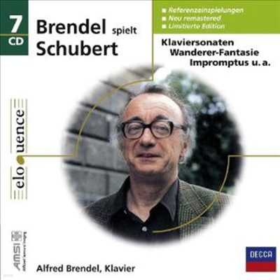 귻 - Ʈ ǾƳ ǰ (Brendel spielt Schubert - Klaviersonaten, Wanderer-Fantasie, Impromptus) (7CD Boxset) - Alfred Brendel