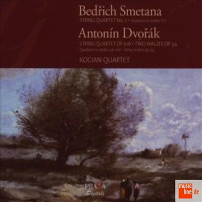 庸 & Ÿ :   (Dvorak & Smetana : String Quartets)(CD) - Kocian Quartet