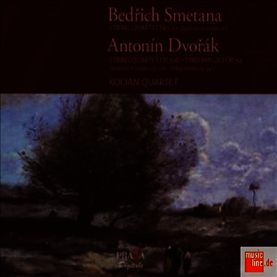 드보르작 & 스메타나 : 현악 사중주 (Dvorak & Smetana : String Quartets)(CD) - Kocian Quartet