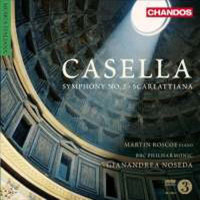 ī :  2 Op.12 & īƼƳ Op.44 (Casella : Symphony No. 2 & Scarlattiana)(CD) - Gianandrea Noseda