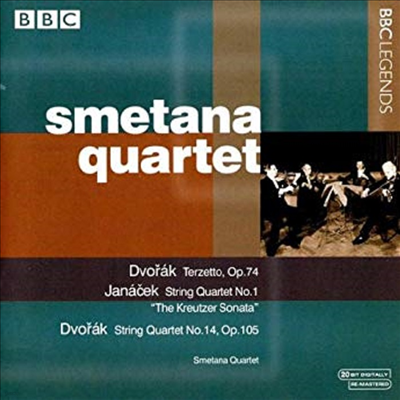 庸 :   ̿ø ö  , ߳üũ :   1 'ũó' (Dvorak : Terzetto Op.74, Janacek : String Quartet No.1 'Kreutzer')(CD) - Smetana Quartet