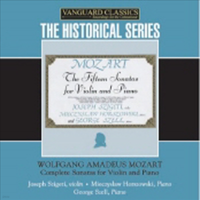 Ʈ : ̿ø ҳŸ  (Mozart : Complete Sonatas for Violin & Piano) (4CD) - Joseph Szigeti