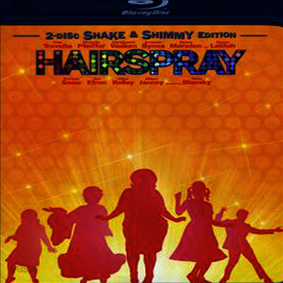 John Travolta/Queen Latifah - Hairspray (헤어스프레이) (Two-Disc Shake & Shimmy Edition) (한글무자막)(Blu-ray) (2007)