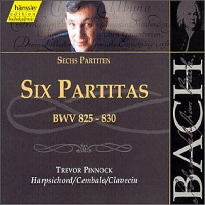  : ĸƼŸ BWV 825-830 (Bach : Partitas, BWV 825-830) - Trevor Pinnock