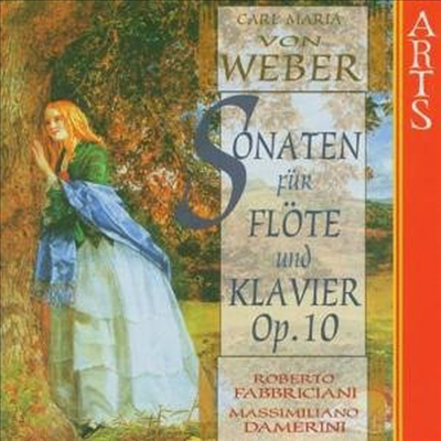  : ÷Ʈ ҳŸ (Weber : Flute Sonatas Op.10)(CD) - Roberto Fabbriciani