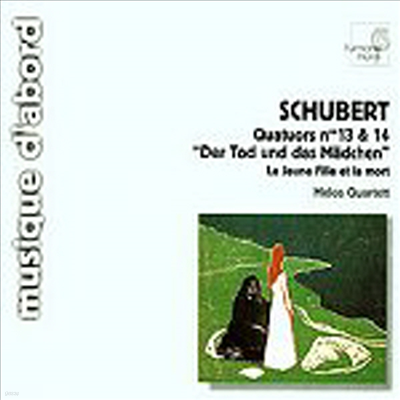 Ʈ :   13 'ڹ', 14 ' ҳ' (Schubert : Quatuors No.13 D.804 'Rosamunde', No.14 D.810 'Death & Maiden')(Digipack)(CD) - Melos Quartett