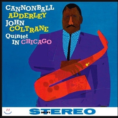 Cannonball Adderley — Quintet In Chicago (캐넌볼 애덜리 & 존 콜트레인 앨범 커버