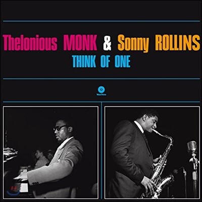 Thelonious Monk, Sonny Rollins — Think Of One 앨범 커버