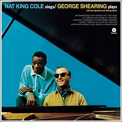 Nat King Cole — Nat King Cole Sings/George Shearing Plays 앨범 커버