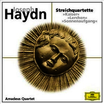 하이든: 현악 사중주 3, 4, 5번 '황제', '종달새', '해돋이' (Haydn: Streichquartette 'Kaiser', 'Lachen', 'Sonnenaufgang')(CD) - Amadeus Quartet