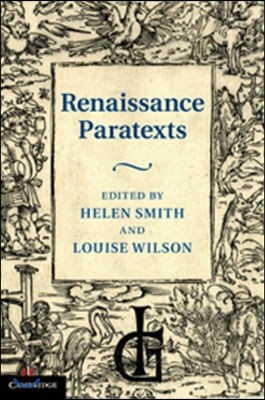 Renaissance Paratexts