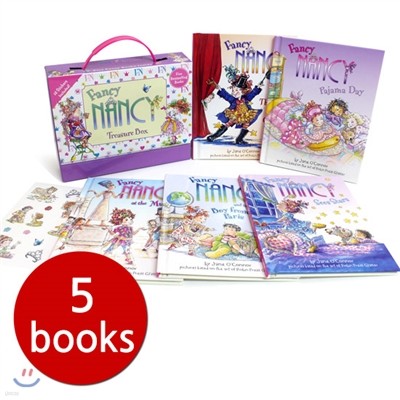 Fancy Nancy Treasure Box 5 books set - 팬시낸시 하드커버북