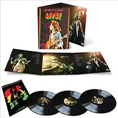 Bob Marley & The Wailers — Live! (Triple Gatefold) 앨범 커버