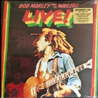 Bob Marley & The Wailers — Live! (Gatefold Cover)(Limited Deluxe Edition) 앨범 커버