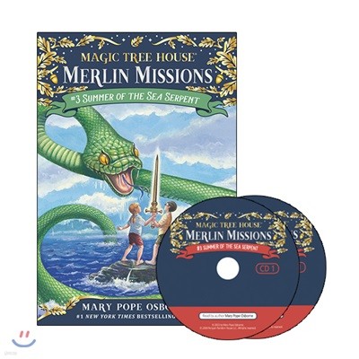 Merlin Mission #3 : Summer of the Sea Serpent (Book + CD)