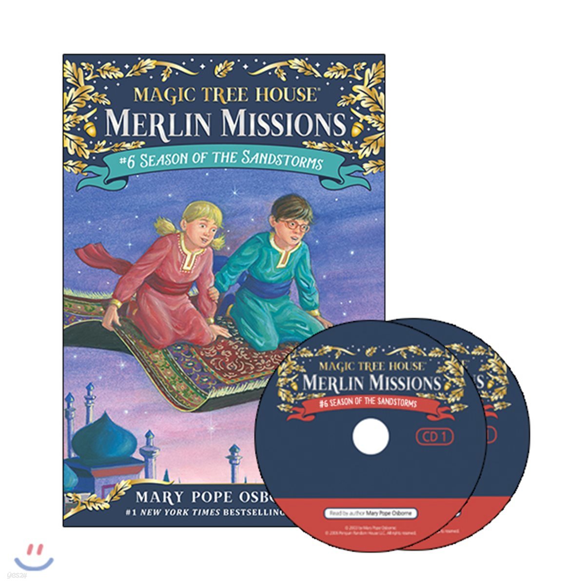 Merlin Mission #6 : Season of the Sandstor (Book + CD)