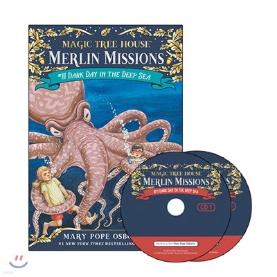 Merlin Mission #11 : Dark Day in the Deep Sea (Book + CD)