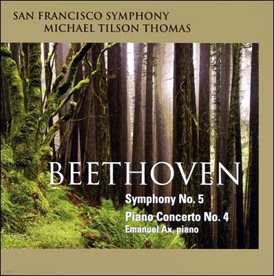 Michael Tilson Thomas 亥:  5, ǾƳ ְ 4 (Beethoven: Symphony No.5, Piano Concerto No.4)