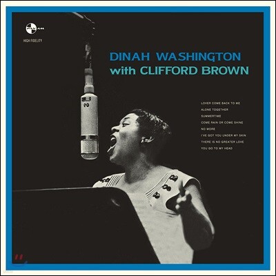 Dinah Washington — With Clifford Brown 앨범 커버