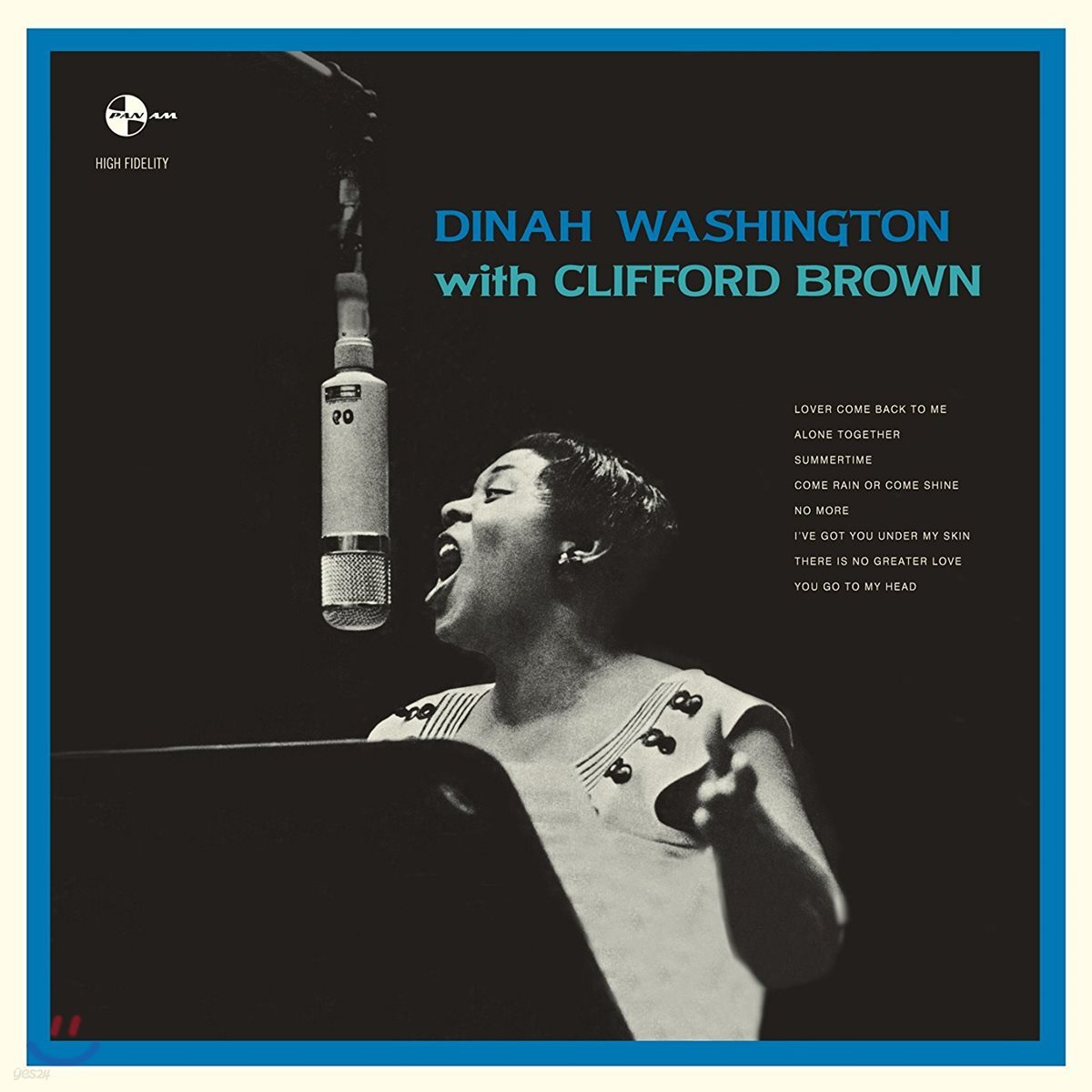 Dinah Washington (디나 워싱턴) - With Clifford Brown [LP]