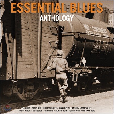 Guitar Slim,Chuck Willis,Smiley Lewis,Lazy Lester,Brownie McGee,Eddie Boyd — 블루스 명연 모음집 (Essential Blues Anthology) 앨범 커버