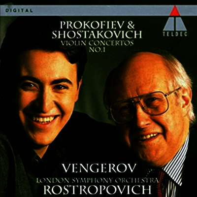 프로코피에프, 쇼스타코비치 : 바이올린 협주곡 1번 (Prokofiev, Shostakovich : Violin Concertos No.1)(CD) - Maxim Vengerov