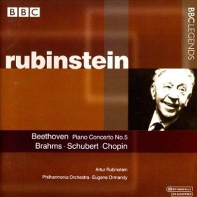 베토벤 : 피아노 협주곡 5번 "황제", 슈베르트 : 즉흥곡 (Beethoven : PianoConcerto No.5 Op.73 'Emperor', Schubert : Impromptus No.3-4) - Artur Rubinstein