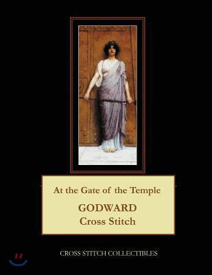 At the Gate of the Temple: J.W. Godward Cross Stitch Pattern